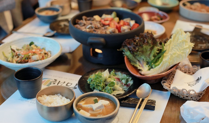 지역 농산물을 활용한 음식