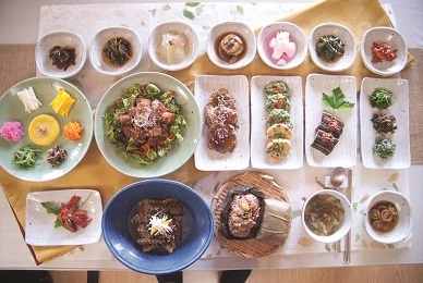 밀 관련 음식