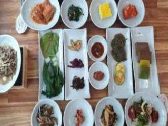 청국장 밥상 사진